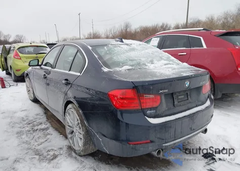 2015 BMW 335I xDrive z USA, uszkodzony, nr VIN WBA3B9G50FNR95076
